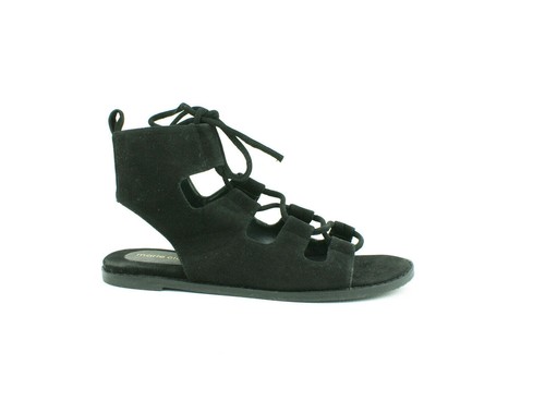 SANDALIAS GLADIADOR DE VERANO CON CORDONES Y TIRAS PARA DAMA Y MUJER ZAPATOS PLANOS BOHO CHIC TALLA - Imagen 5 de 14