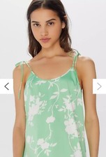 Urban Outfitters Maya Tie-Shoulder Shift-Style Mini Floral Slip Dress Size XS