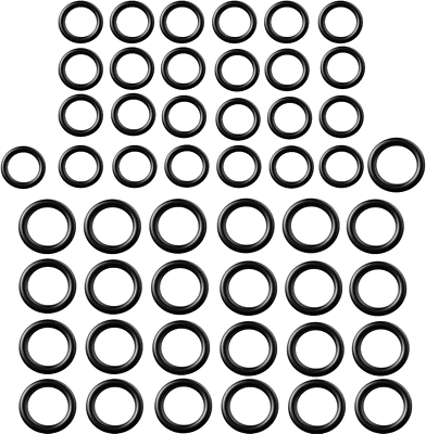 #ad 50 Pieces Power Pressure Washer O Rings Replacement for 1 4 Inch 3 8 Inch M22 $9.26
