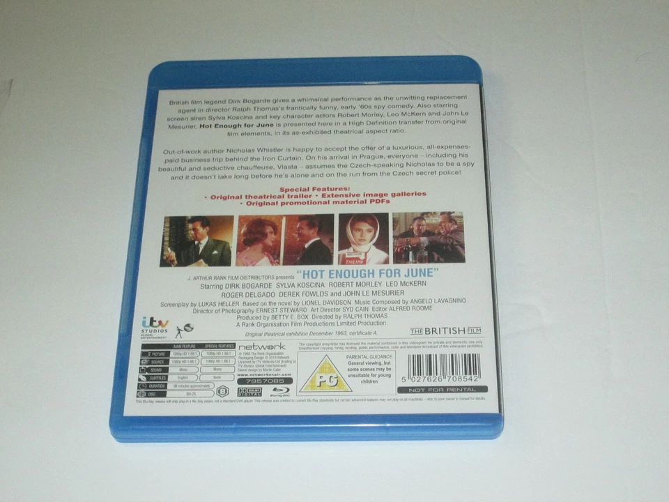 Hot Enough for June Blu-Ray Region B - Image 2 of 2