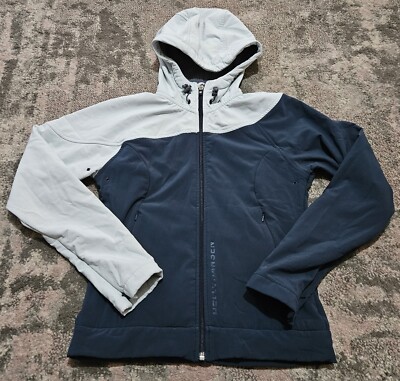 Helly Hansen Jungen Regenjacke mit Kapuze Größe: XS Fleece gefüttert & Taschen.
