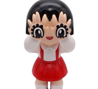 moro chan商品 Chibi Maruko-chan Sofubi GRAPE BRAIN ELECTRIC TOYS Soft Vinyl