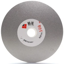4" inch 100mm Grit 500 Diamond Grinding Disc Coated Flat Lap Disk Glass Tools