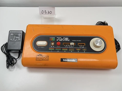 COLOR TV GAME BLOCK KUZUSHI Console Nintendo CTG-BK6 tested from Japan