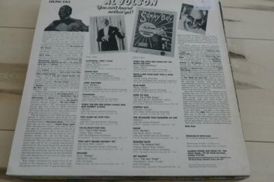 Al Jolson - You ain't heard nothin' yet - Jazz 20s 30s 40s - Album