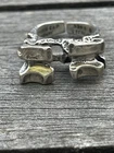 Else & Paul Hughes Sterling Silver Ring Norway Norwegian vtg estate 604