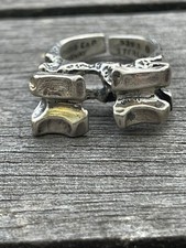 Else & Paul Hughes Sterling Silber Ring Norwegen Norweger Vintage Nachlass 604