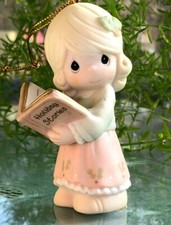 PRECIOUS MOMENTS - CHRISTMAS ORNAMENT - TEACHERS MAKE THE SEASON BRIGHT