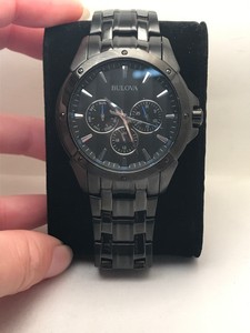 bulova men's watch chronograph 98c121