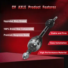 AWD For 2011-2016 Toyota Sienna 3.5L CV Axle Shaft Assembly Front Right Side