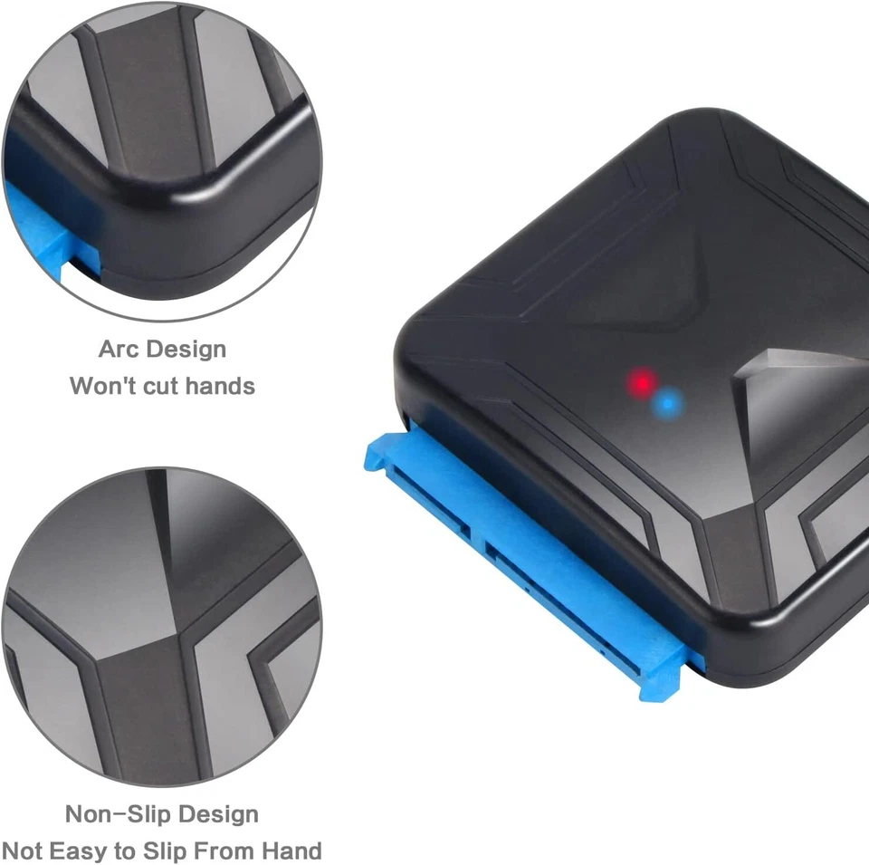 USB 3.0 to SATA III Adapter for 2.5" 3.5" SSD HDD Hard Drive - Image 3 of 4