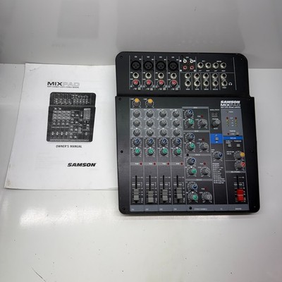 MixPad MXP124FX Compact 12-Input Analog Mixer Without Power Cord