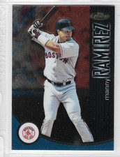 2001 Topps Finest #110 MANNY RAMIREZ Boston Red Sox (NR-MINT) **free shipping**