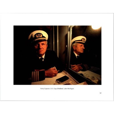 Ferry Captain SS City Of Midland Lake MI Vintage Picture SK3