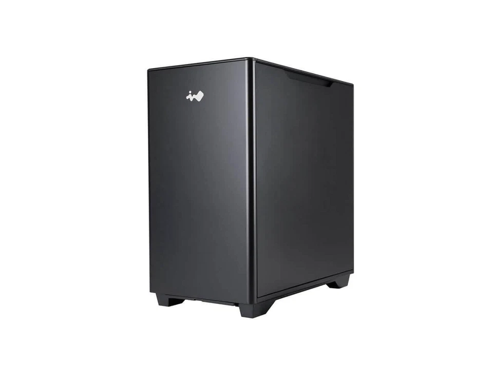 IN WIN IW-CS-A5BLK-1AM120S Black SECC / Tempered Glass ATX Mid Tower In Win IW-C - Image 3 of 4