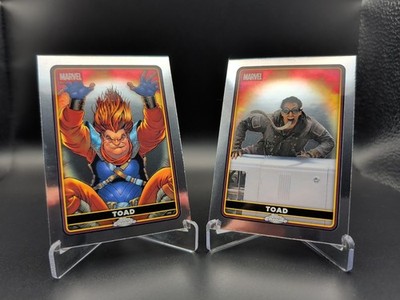 Toad - 2025 Topps Chrome Deadpool Base Card Lot #12 + #40