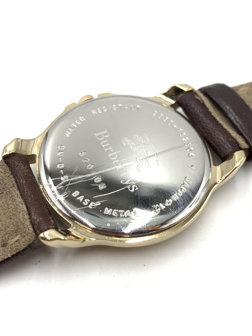 バーバリー Burberrys 5530-F52304 ヴィンテージ 腕時計 Burberry 5530-F52304 Analog Quartz Women Brand Gold Watch