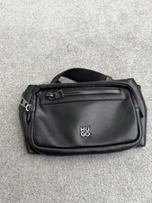 👜 Hugo Boss Men’s Cross-Body Shoulder Bag – Black – Adjustable Strap –