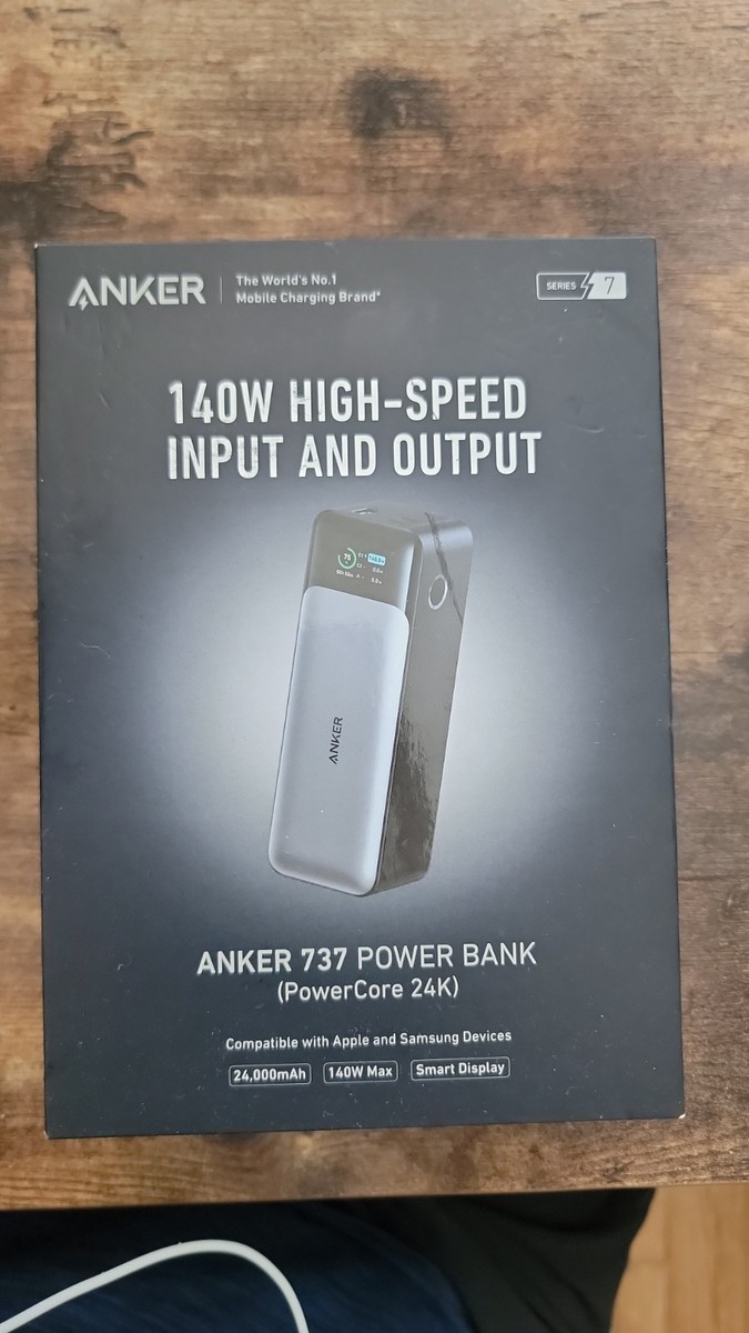 Anker 737 Power Bank PowerCore 24K 24000mAh 140W USB-C Portable