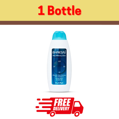 Bhaesaj Body UV Whitening Moisturizer Lotion 24 Hours Vitamin B3 & E 250ml 1x