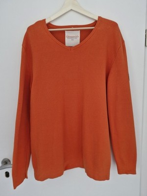 Adenauer & Co. Herren Strickpullover '' Mats VN'' orange XXL