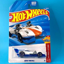 HOT WHEELS 2026 SUPER TWIN MILL WHITE 169/250 JJK13 HOT WHEELS LET'S RACE FISHER
