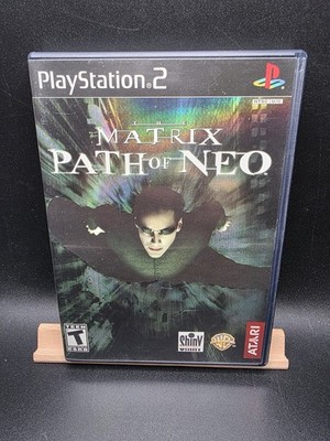 Matrix Path of Neo - PS2 - CIB Complete W/ Manual Tested 