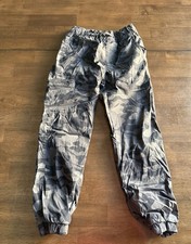 Eddie Bauer Kids M 10/12 Fleece Lined Winter Pants Camo Waist Outdoor Hiking