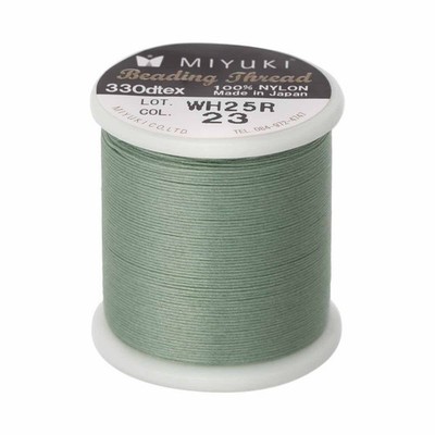 Miyuki Nylon Beading Thread Size #B, 50M/Spool Mint Green