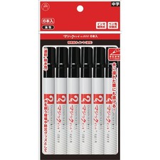 Teranishi Chemical Magic Ink Oil Pen No.700 Extra Fine Black 6 pieces
