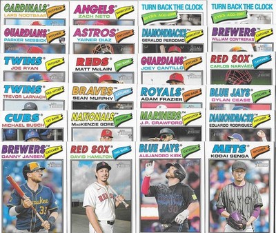 2026 Topps Heritage Skip Numbered Short Print SP - You Pick from List