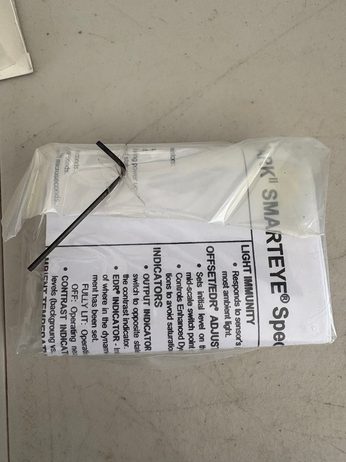 Tri-Tronics SEIX86 Mark II Smarteye Sensor Manual 0416 Enhanced Range