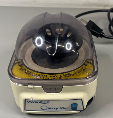🔬 VWR Scientific Products Galaxy Mini Centrifuge C1213 Lab Spinner 115V (Cracke