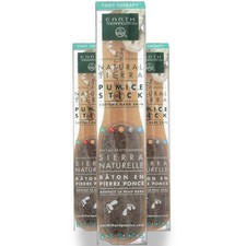 Earth Therapeutics Natural Sierra Pumice Stick Foot Care 3 Pack