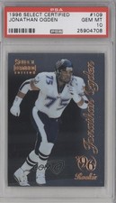1996 Select Certified Edition Jonathan Ogden #109 PSA 10 GEM MT HOF 2d9