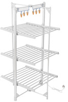 Rainberg Heated XL Large 3-tier Foldable Clothes Airer without Cover