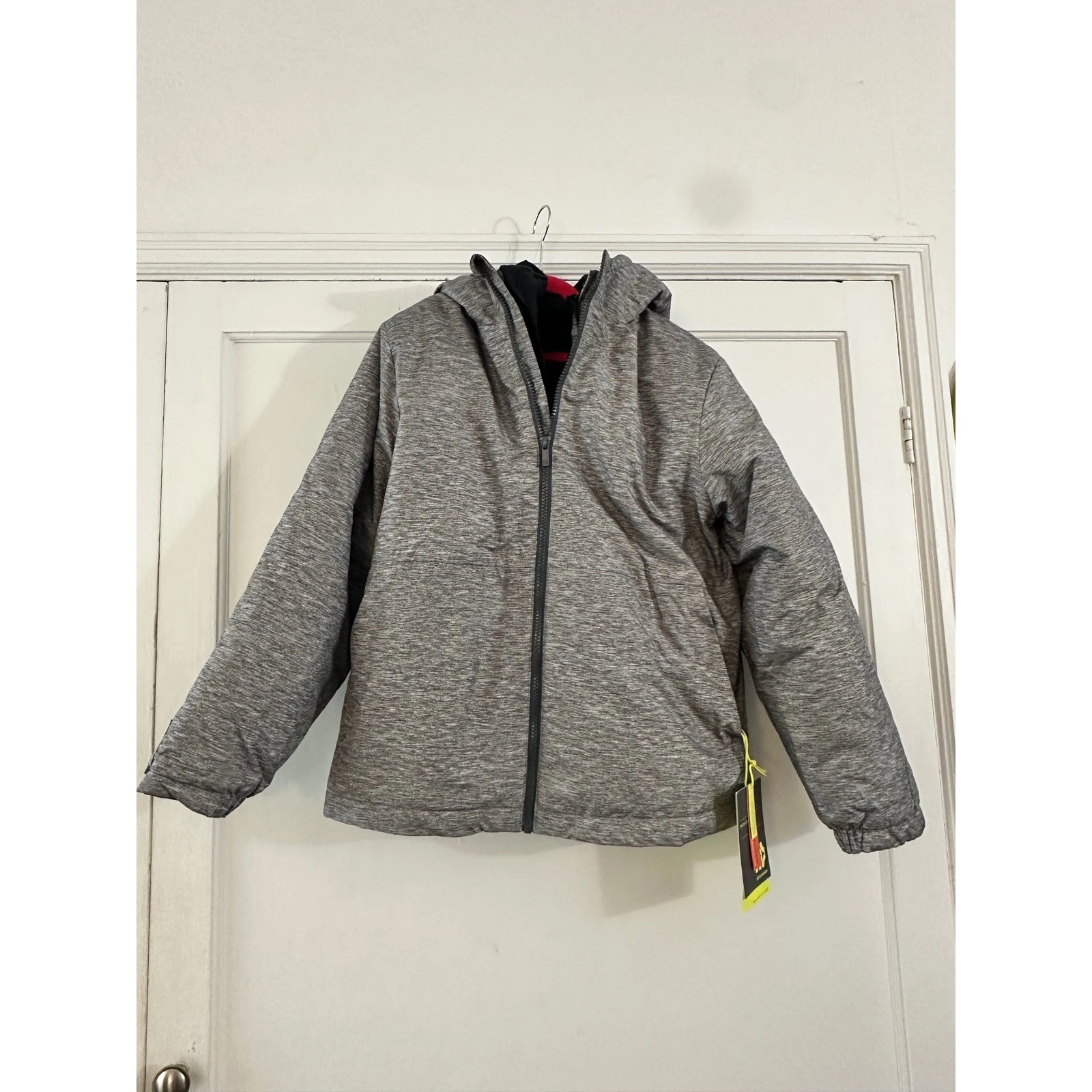 All in Motion Kids Gray Snow Sport 3-in-1 Jacket Size L 10 12