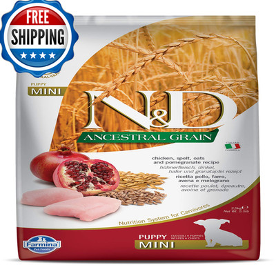 Farmina Pet Foods Mini Breed Adult Grain Pumpkin Chicken Pomegranate Dry Dog