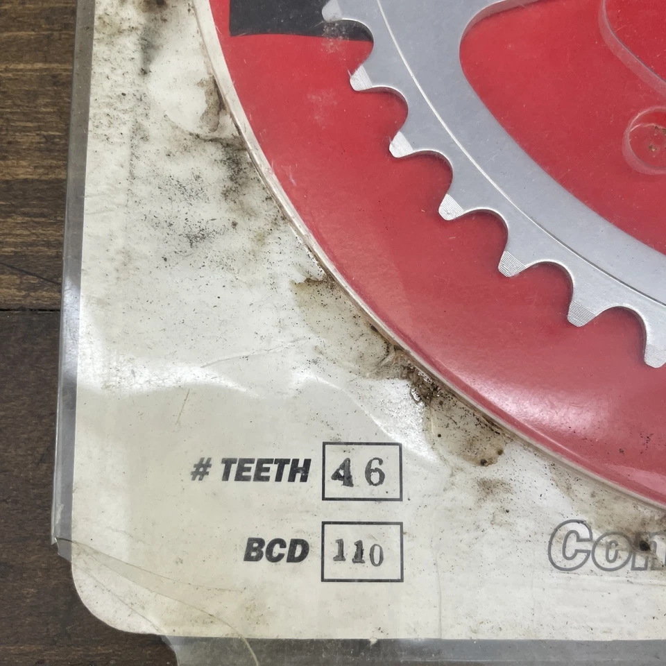 Plato Vintage SR Sakae Roundtech 46T 110 BCD Japón Nuevo OS 46 Dientes Foto 2 de 4