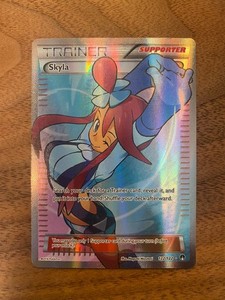 roaring moon pokemon card value 011/015 166/192 Skyla | Uncommon Reverse Holo Card | Sword & Shield Rebel Clas main image 0