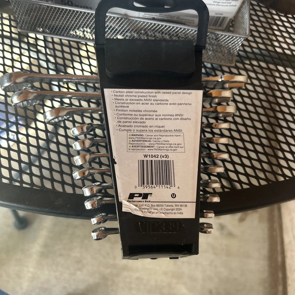  W1042 11 pc Combination Wrenches Set (Metric Wrench Set - Image 3 of 3