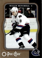2007-08 O-Pee-Chee Willie Mitchell Vancouver Canucks #478
