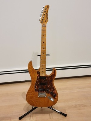 Samick SSM-1 Valley Arts Custom Pro Shop Stratocaster Natural Ash Body 1996