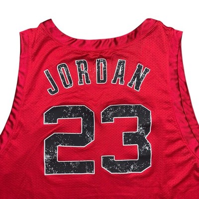 Air Jordan Michael Jordan Chicago Red Jersey Mesh Tank, Size XXL