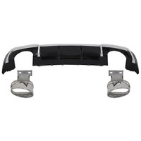Valance Diffusor Auspuff-Tipps FüR Audi A3 8V Sline Facelift 16-19 RS3 Look
