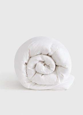 BNWT Quince Premium White Duck Down Comforter Lightweight Full Queen $180