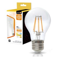 Kobi LED Filament Lampe E27 7W 3000K Warmweiß 800Lm 230V Klar 360°