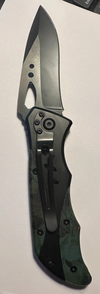 Puma Tec Taschenmesser 301611 Camou wie NEU/OVP ANGLERMESSER SURVIVALMESSER - Bild 2 von 4