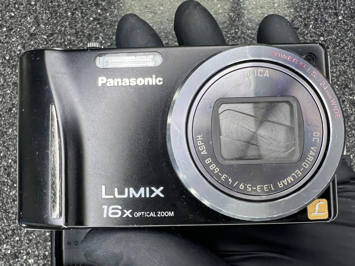 Panasonic - 良品中古 DMC-SZ8 ブラック  M666 Panasonic LUMIX DMC-ZS8 14.1MP Digital Camera - Black for