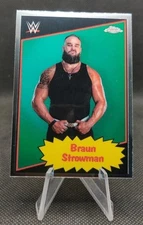 2025 Topps Chrome WWE 1985 Topps Insert #85TC-BS Braun Strowman Wrestling Card